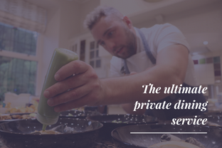 Private chef for hire in the UK
